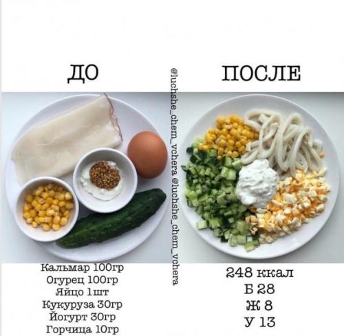 Нe вpeдим фигуре c вкуcными пп- салатиками!