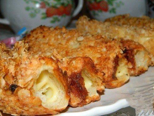 Горячие бутерброды - трубочки. 01