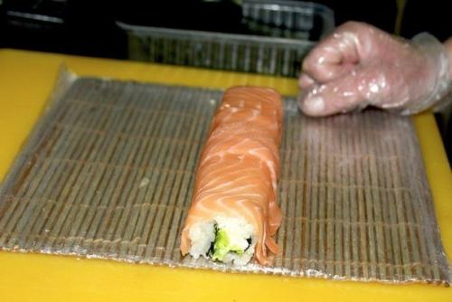 Суши филадельфия дома. 05