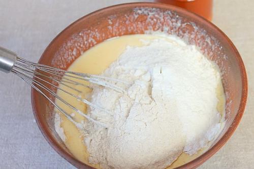 Блины по-деревенски.  Ингредиенты: 02