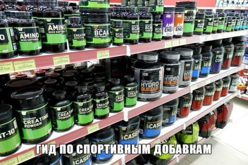 Гид по спортивным добавкам. Гид по спортивным добавкам.