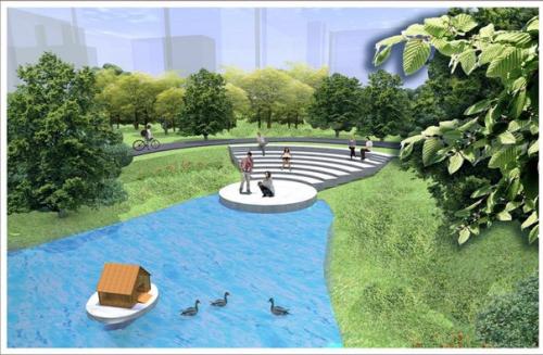 Во Владимире, на Комиссарова собираются облагородить пруд.