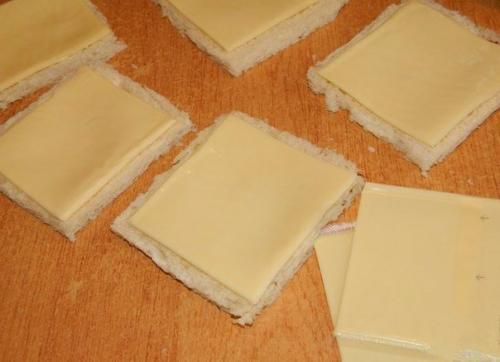 Горячие бутерброды - трубочки. 03