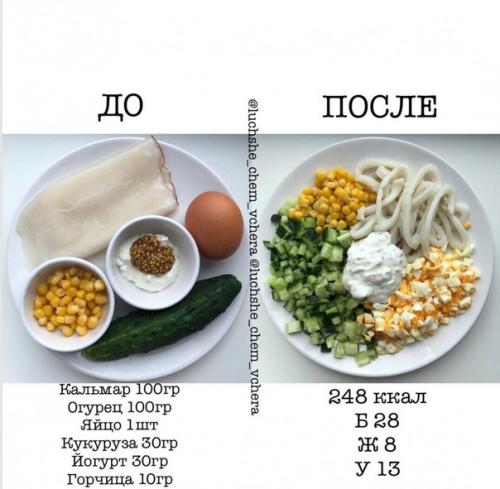 Не вредим фигуре с вкусными пп- салатиками!