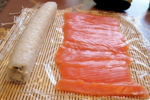 Суши филадельфия дома. 04