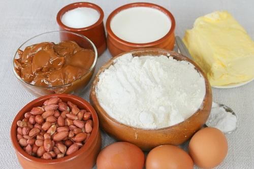 Арахисовый торт. Ингредиенты: 01 Арахисовый торт. Ингредиенты: 01