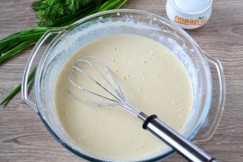 Блинные мешочки с грибами. 02