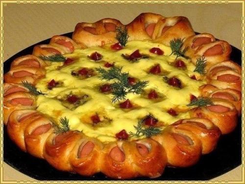 Праздничная нарядная пицца! Праздничная нарядная пицца!