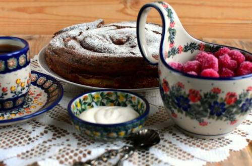 Блинный торт с шоколадной заливкой. 04