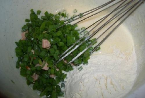 Лепешка на завтрак.   Ингредиенты на 4 порции: 03