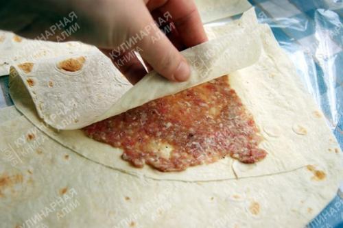 Ленивые чебуреки.   Но получилось настолько вкусно, что даже не ожидала! 05