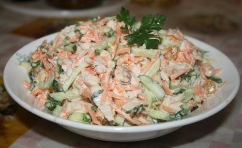 Замечательный салат? 

Ингредиенты: 

