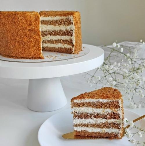 Торт без сахара и муки - всего из 3 ингредиентов.
