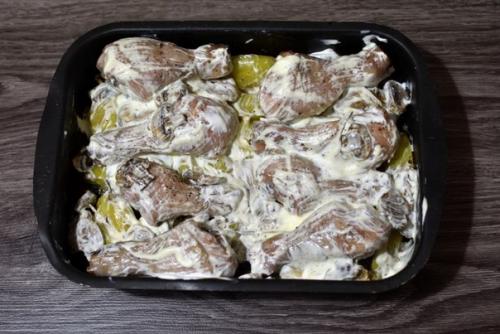 Куриные ножки с картошкой и грибами. 03 Куриные ножки с картошкой и грибами. 03