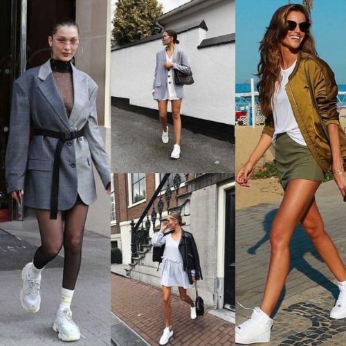 Про белые кеды и кроссовки. 03