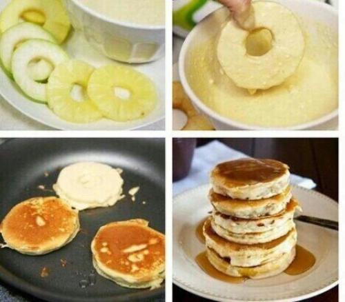 Оладьи с начинкой.