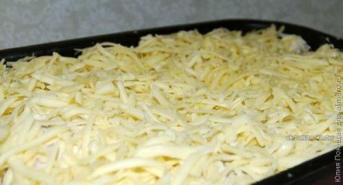 Курица, запеченная с гречкой. 05