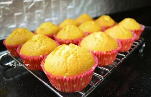 Ароматные и нежные апельсиновые кексы. 01