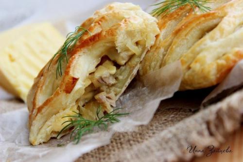 Слоечки с курицей и сыром? 08 Слоечки с курицей и сыром? 08