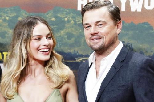 12 лет назад на съёмках фильма волк с уолл - стрит познакомились Леонардо ди каприо и Марго Робби. 01