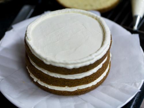 Миндальный торт с клубникой. 03 Миндальный торт с клубникой. 03