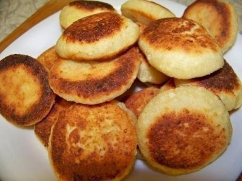 Сырники с манкой.