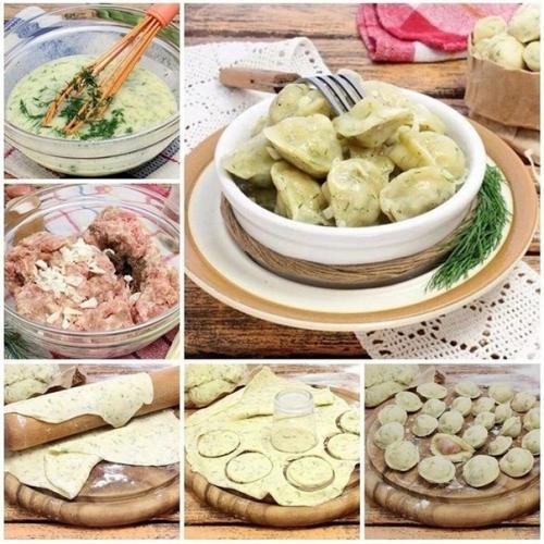 Домашние пельмени с необычным тестом. Домашние пельмени с необычным тестом.