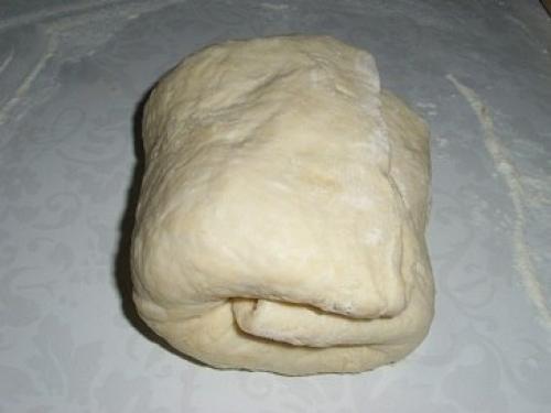 Тесто на кефире для пирожков, без дрожжей. 05 Тесто на кефире для пирожков, без дрожжей. 05