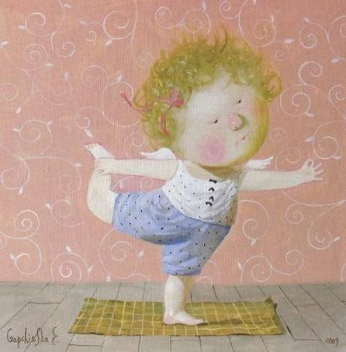 Йога для ангелов: 10 самых полезных асан от украинской художницы Евгении гапчинской. 05