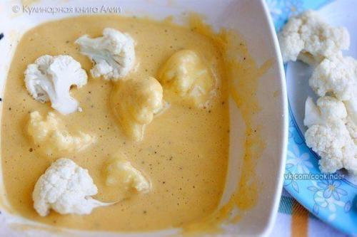 Цветная капуста в кляре. 04 Цветная капуста в кляре. 04