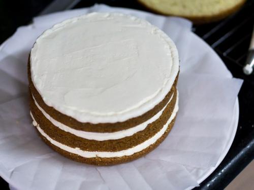 Миндальный торт с клубникой. 02 Миндальный торт с клубникой. 02