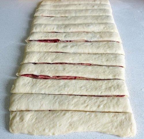 Клюквенные веночки. Тесто: 07 Клюквенные веночки. Тесто: 07