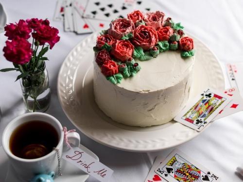 Миндальный торт с клубникой. 01 Миндальный торт с клубникой. 01