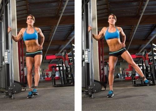 Тренировка ягодиц Аманды латоны: 03