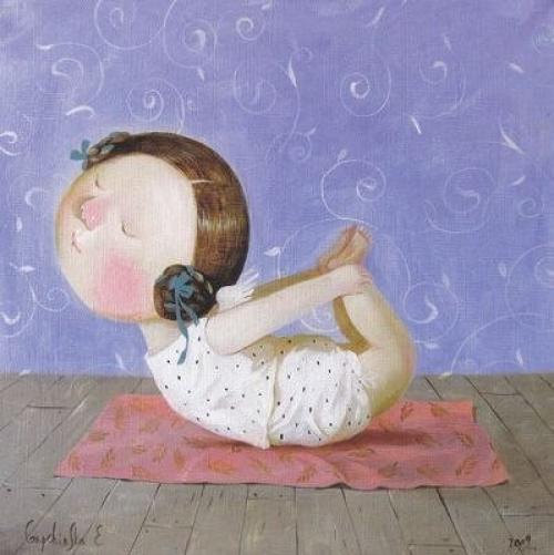 Йога для ангелов: 10 самых полезных асан от украинской художницы Евгении гапчинской.