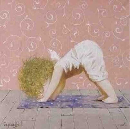 Йога для ангелов: 10 самых полезных асан от украинской художницы Евгении гапчинской. 04