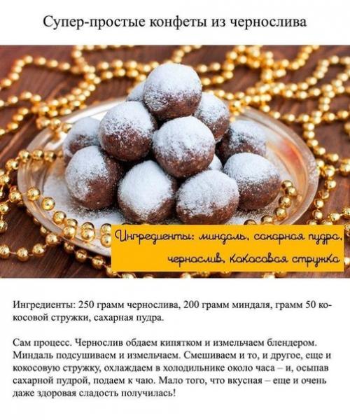 Лучшие рецепты домашних конфет. 02