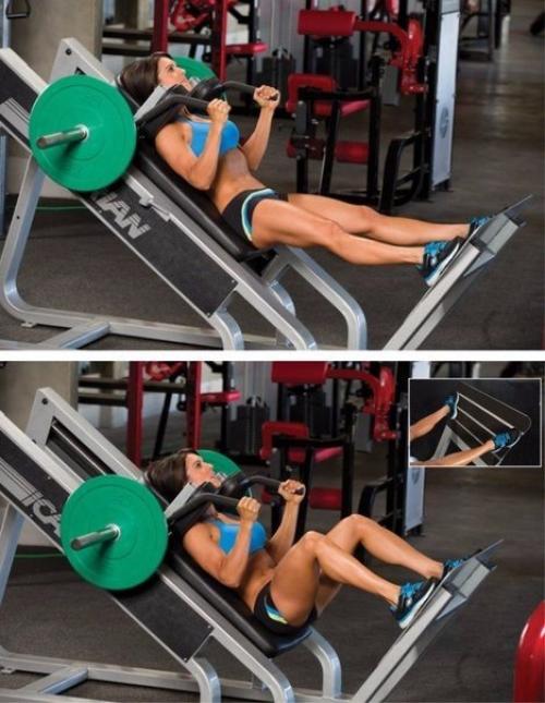 Тренировка ягодиц Аманды латоны: