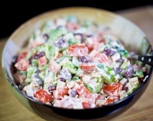 Подборка 10-ти салатов с помидорами. 03