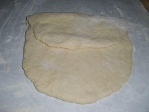 Тесто на кефире для пирожков, без дрожжей. 02 Тесто на кефире для пирожков, без дрожжей. 02