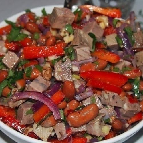 Салат Тбилиси - коронный рецепт. Салат Тбилиси - коронный рецепт.