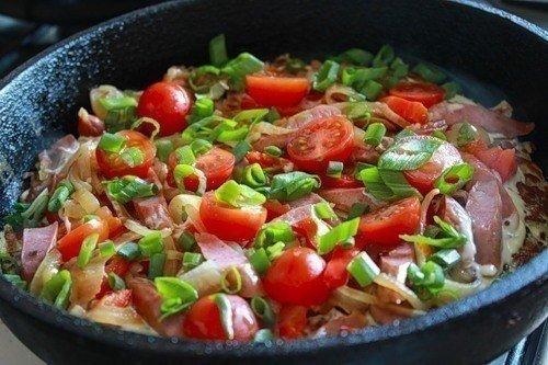 Картофельная пицца.  Ингредиенты: 02