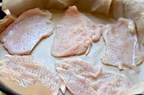 Куриные отбивные в духовке. 01 Куриные отбивные в духовке. 01