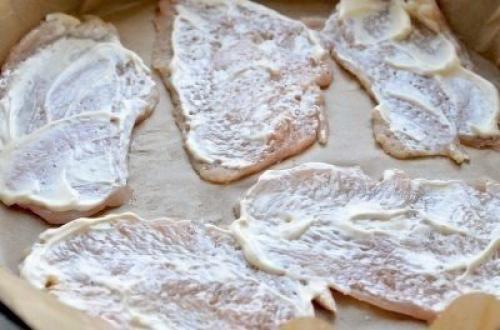 Куриные отбивные в духовке. 02 Куриные отбивные в духовке. 02