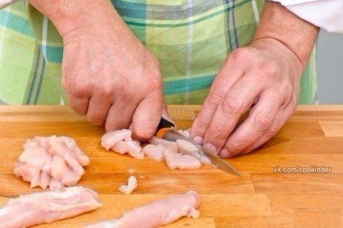 Куриное Филе в сливках с перцем. 02