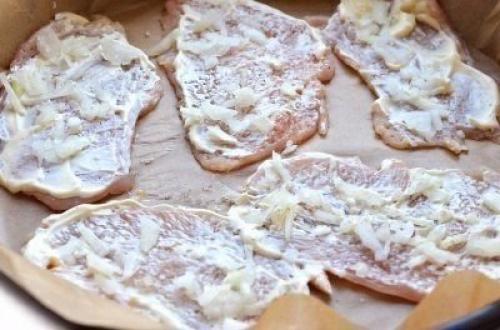 Куриные отбивные в духовке. 03 Куриные отбивные в духовке. 03