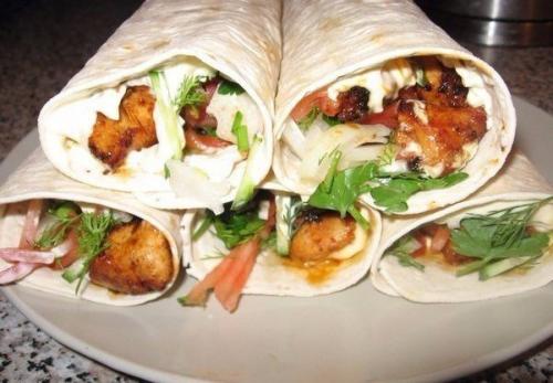 Топ - 5 очень вкусной домашней шаурмы. 04