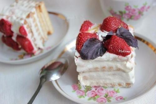 Торт из печенья и творога?