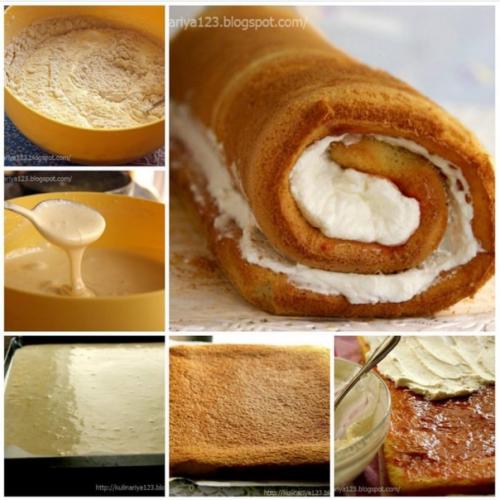 Рулет или рецепт очень удачного бисквита. Рулет или рецепт очень удачного бисквита.