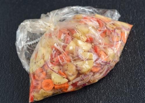 Картошка в рукаве с овощами. 02 Картошка в рукаве с овощами. 02
